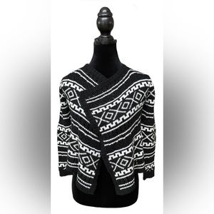 Heart - n - Crush: Black & White Cardigan